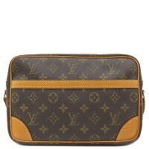 Louis Vuitton Trocadero Monogram Canvas Shoulder Bag Brown Crossbody